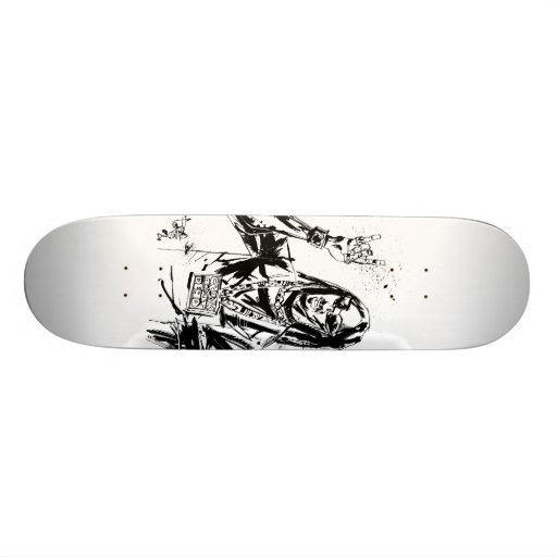 Lil Jon "samarbete av Jim Mahfood och Lil Jon ", Skateboard Deck