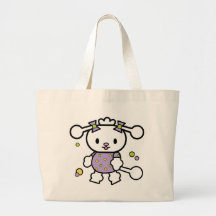 Lil pudel tote bag