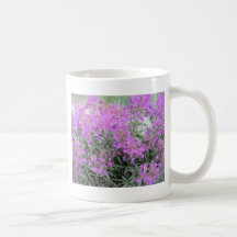 LILA BLOMMOR MUGG