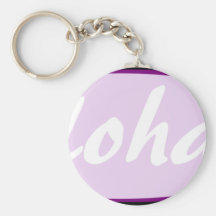 Lilaaloha hibiskusdesign nyckel ringar