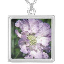 Lilablommahalsband halsband