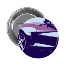 Lilapopkonst Corvette Knappar Med Nål