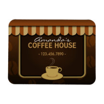 Lilla beställnings- Flexi för coffee shopCafebrunt