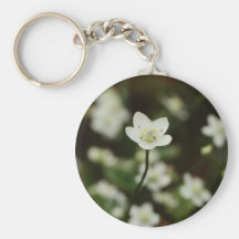 Lilly blomma nyckel ring
