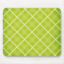 Limefrukt Argyle Mousepad Musmatta