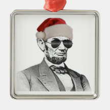Lincoln hemlig Santa julgranprydnad Julgransdekoration