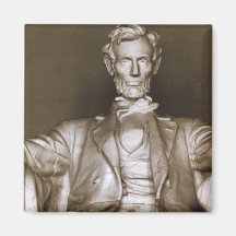 Lincoln minnesmärkemagnet magnet för kylskåp