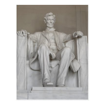 Lincoln minnesmärkevykort