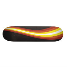 linewave skateboard deck