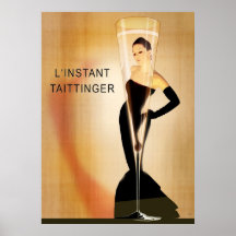 L'Instant Taittinger Remix Affischer