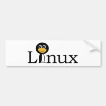 Linux med pingvinet bildekaler