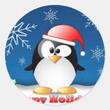 linux_tux_christmas_wallpaper.jpg runda klistermärken