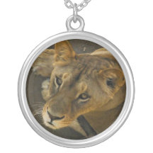 Lionesssilverhalsband