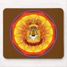 Lions Mane Mousepad Mus Matta