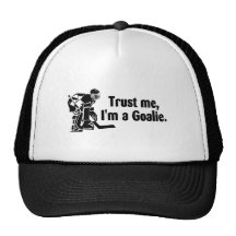 Lita på mig Im en Goaliehockey Trucker Kepsar