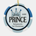 Lite 1st jul prydnad för Prince Julgransdekoration