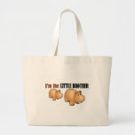 Lite broder (flodhästen) tote bag