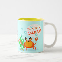 Lite Crabby krabbakaffemugg