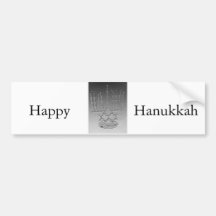 Lite de Chanukah stearinljusen Bildekal