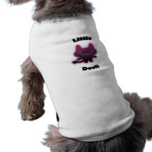 lite djävulenhund t-shirt för husdjur