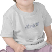 Lite fisksjöjungfru t-shirts