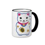 Lite lycklig kattRingermugg