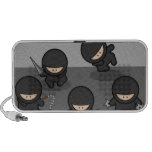 Lite Ninja bärbar ny OrigAudio doodle högtalare