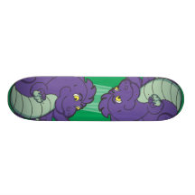 Lite purpurfärgad Longtailed drake Anpassad Skate Board