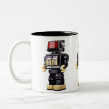 Lite robot x3 kaffe muggar