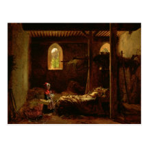 Lite röd ridninghuva, c.1820 vykort