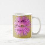 Lite rosablomma mugg
