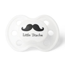 LITE STACHE, SVART MUSTASCHNAPPAR pacifiers