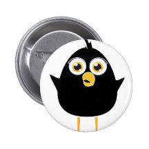 Lite svart fågel pins
