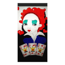 Little queen of hearts fotokort
