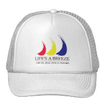 Liv är en Breeze®_Paint-The-Wind_Template hatt Mesh Kepsar