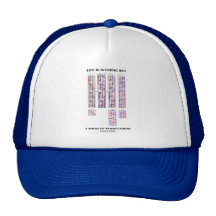 Liv är ingenting utom en serie av Permutations Baseball Hat