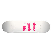 liv för skridskogeek 4 skate board deck