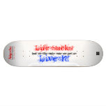 Liv suger! skateboard deck