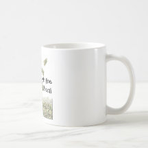 Liv till och med ögonen av en liberal person kaffe koppar