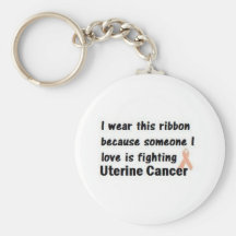 Livmoder- cancer nyckelring