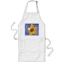 ljus blomma förkläde