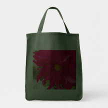 Ljus blommatoto tote bag
