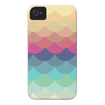 Ljus case för iPhone 4/4S för kammusslasommarmönst