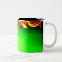Ljus målning 01 Greenacrageless för abstrakt Kaffe Koppar