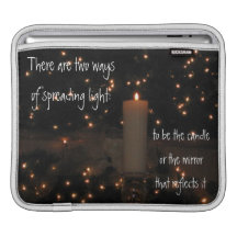 Ljus reflexion iPad sleeve