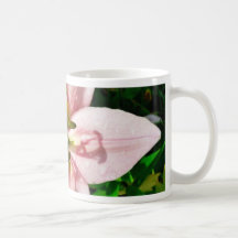 Ljus rosablomma kaffe muggar