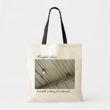 Ljusa idéer tote bags
