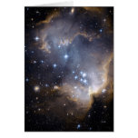 Ljusa stjärnor för NGC 602 i det Milky långt Kort