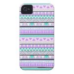 Ljust Aztec fodral för Andes mönsteriPhone 4 Case-Mate iPhone 4 Case