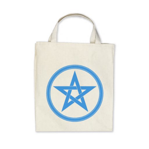 Ljust - blåttPentaclePentagram Kasse